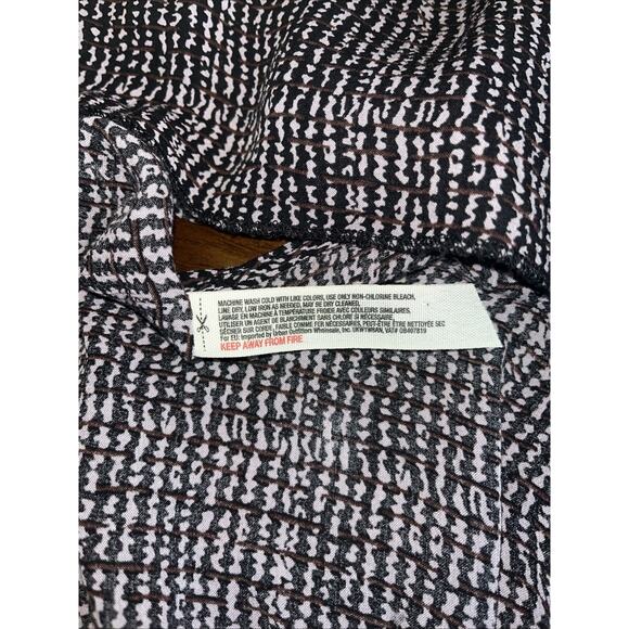 Intimately Free People Top Black/Pink Side Slits Tank Cami Bow Sz M Coquette - Picture 7 of 11